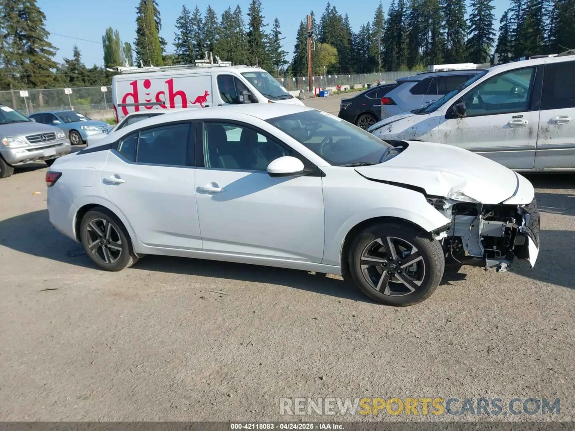13 Photograph of a damaged car 3N1AB8CV9RY290717 NISSAN SENTRA 2024