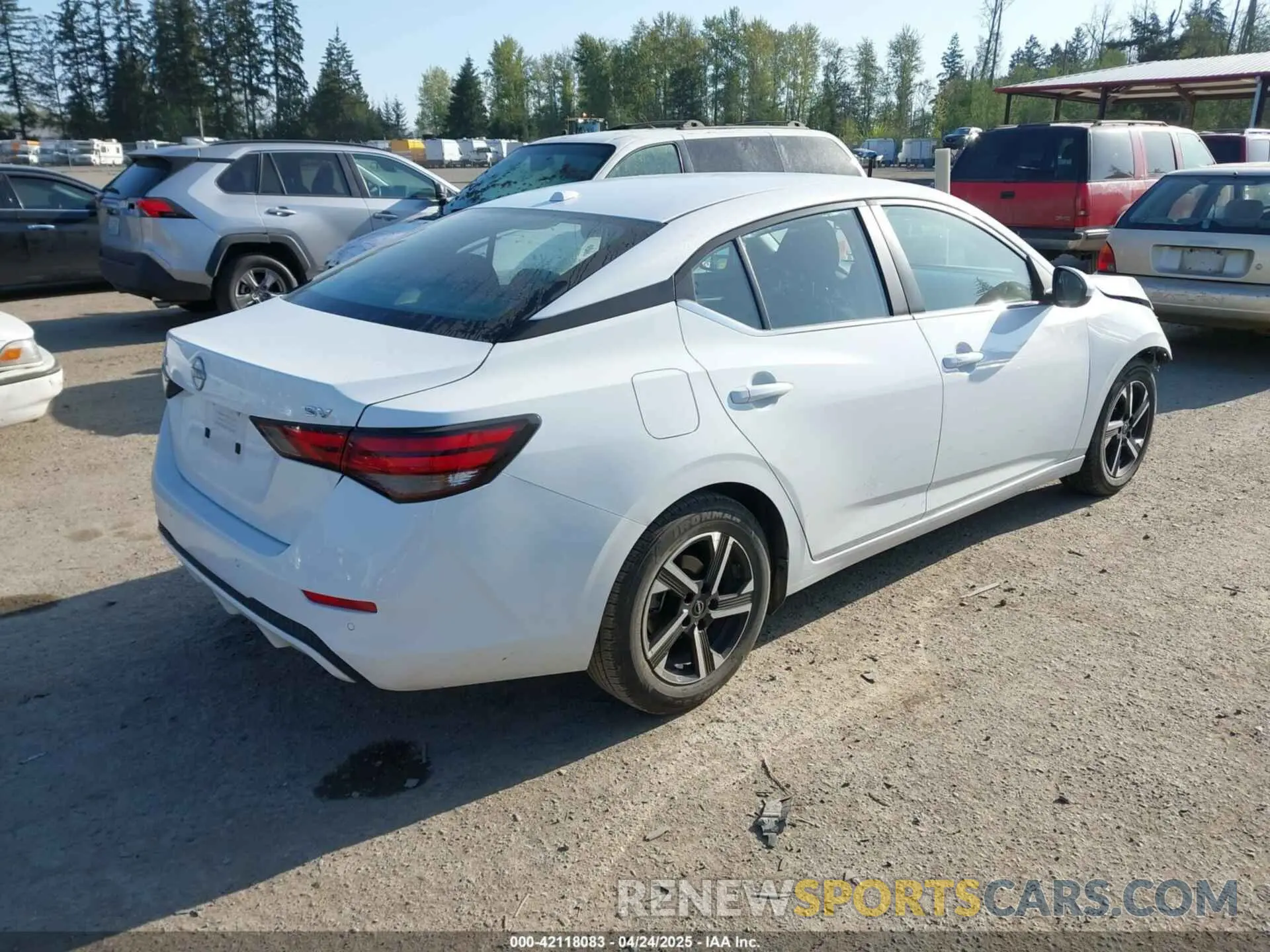 4 Photograph of a damaged car 3N1AB8CV9RY290717 NISSAN SENTRA 2024