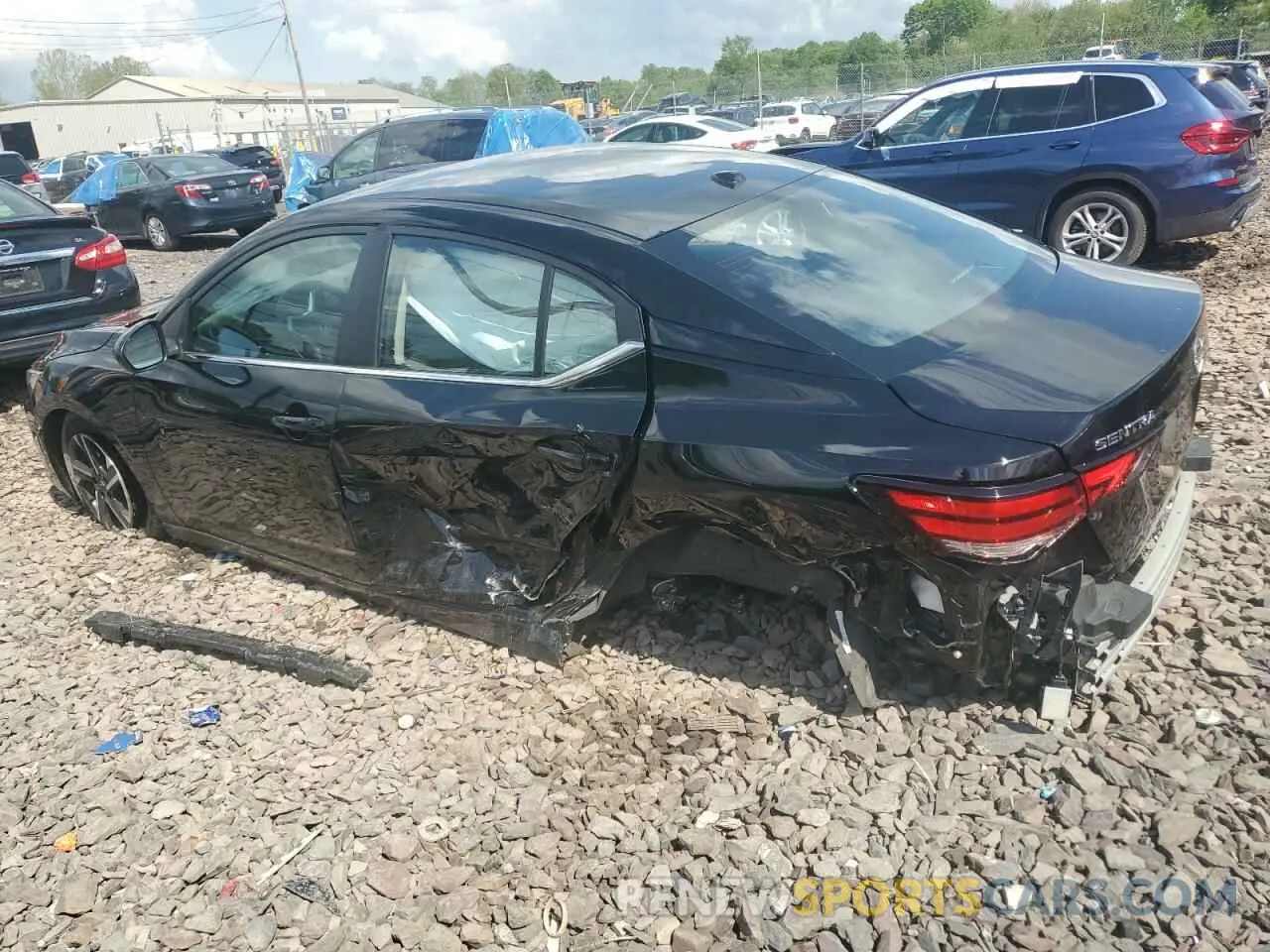 2 Photograph of a damaged car 3N1AB8CV9RY337731 NISSAN SENTRA 2024