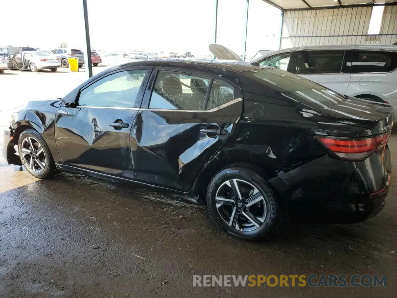 2 Photograph of a damaged car 3N1AB8CV9RY338846 NISSAN SENTRA 2024