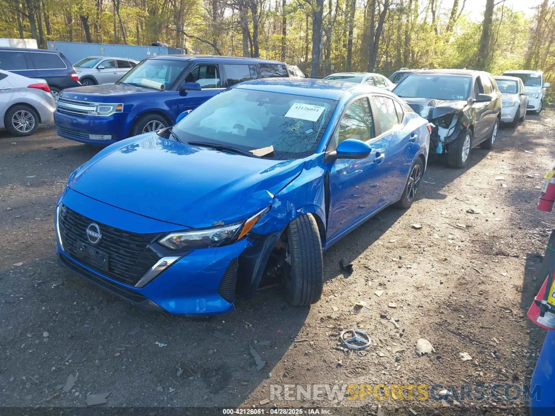 2 Photograph of a damaged car 3N1AB8CV9RY345103 NISSAN SENTRA 2024