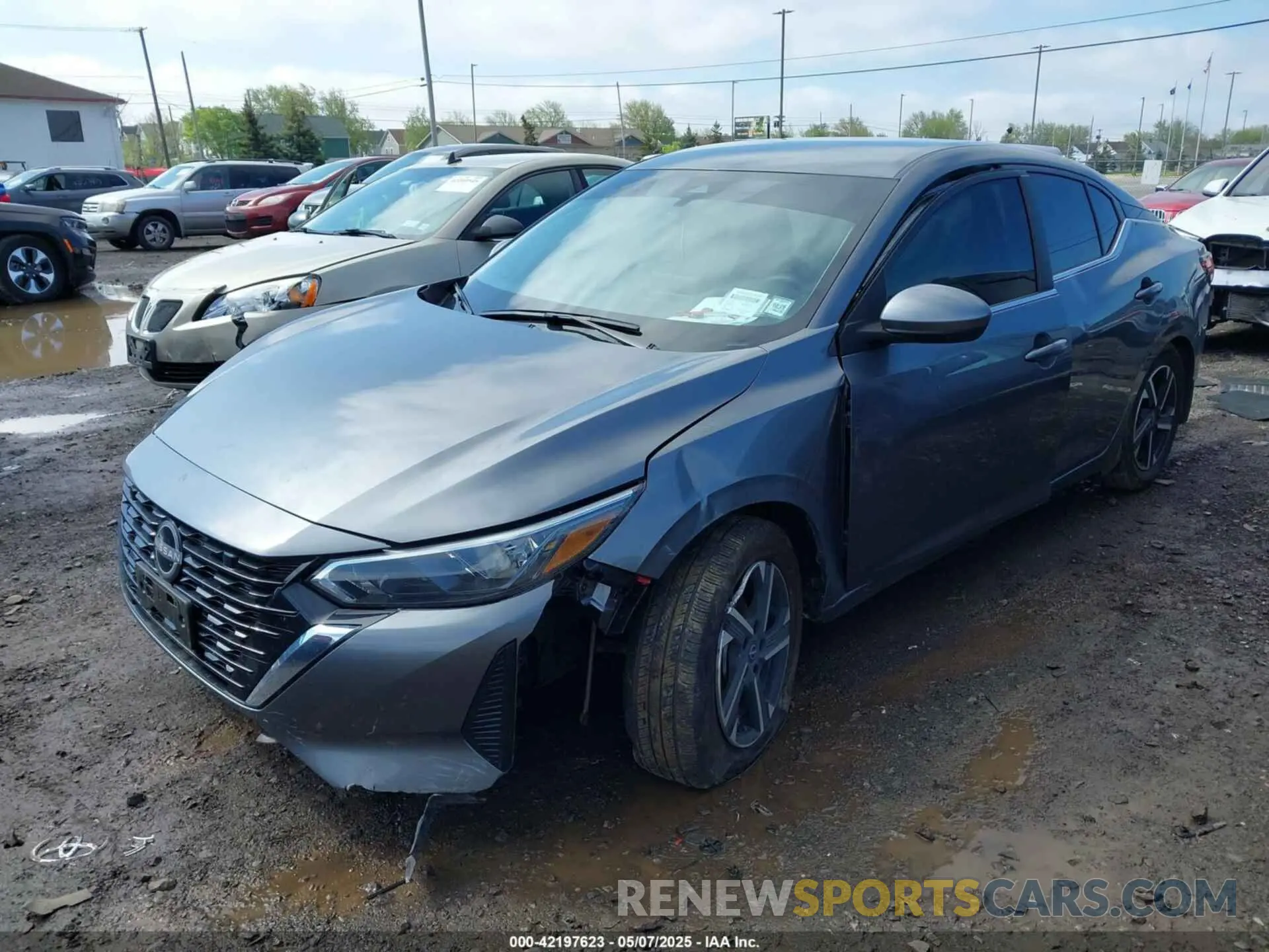 2 Photograph of a damaged car 3N1AB8CV9RY372043 NISSAN SENTRA 2024