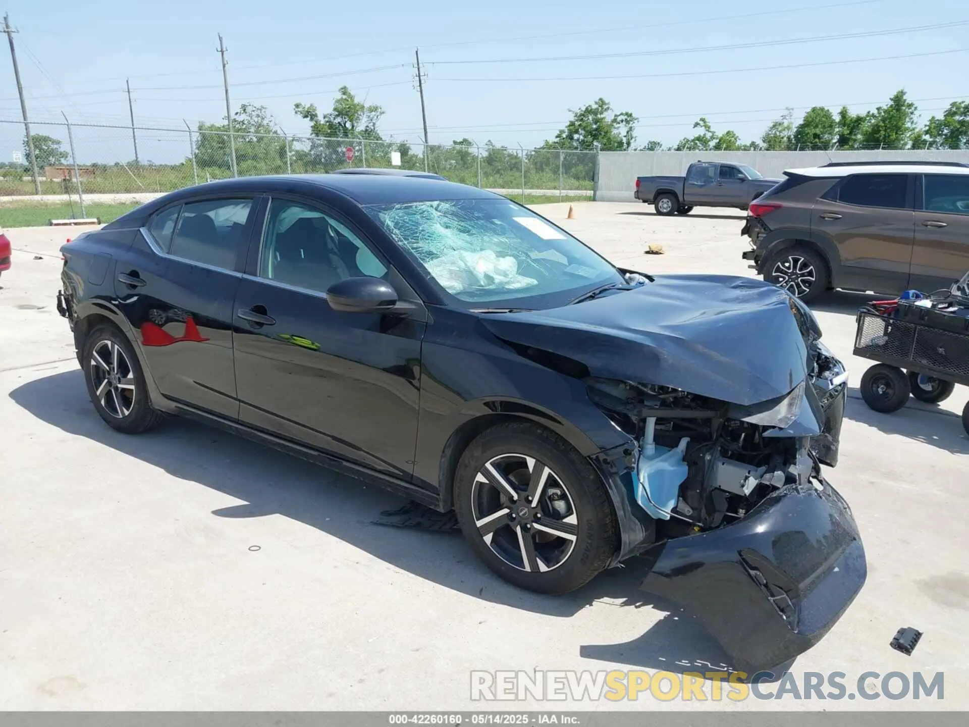 1 Photograph of a damaged car 3N1AB8CV9RY373144 NISSAN SENTRA 2024
