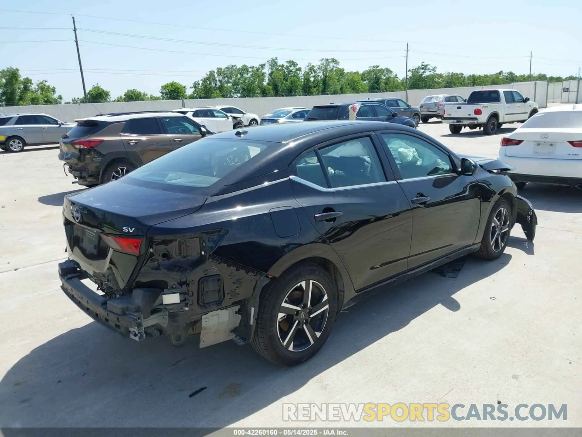 4 Photograph of a damaged car 3N1AB8CV9RY373144 NISSAN SENTRA 2024