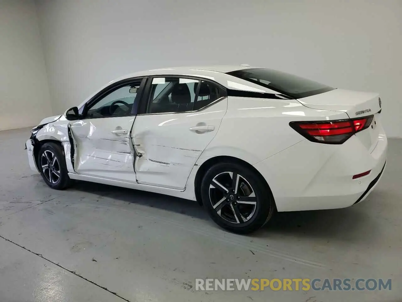 2 Photograph of a damaged car 3N1AB8CV9RY376061 NISSAN SENTRA 2024