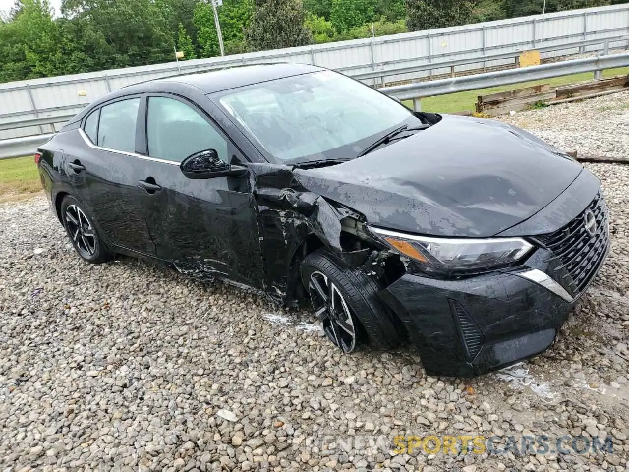 4 Photograph of a damaged car 3N1AB8CVXRY223110 NISSAN SENTRA 2024