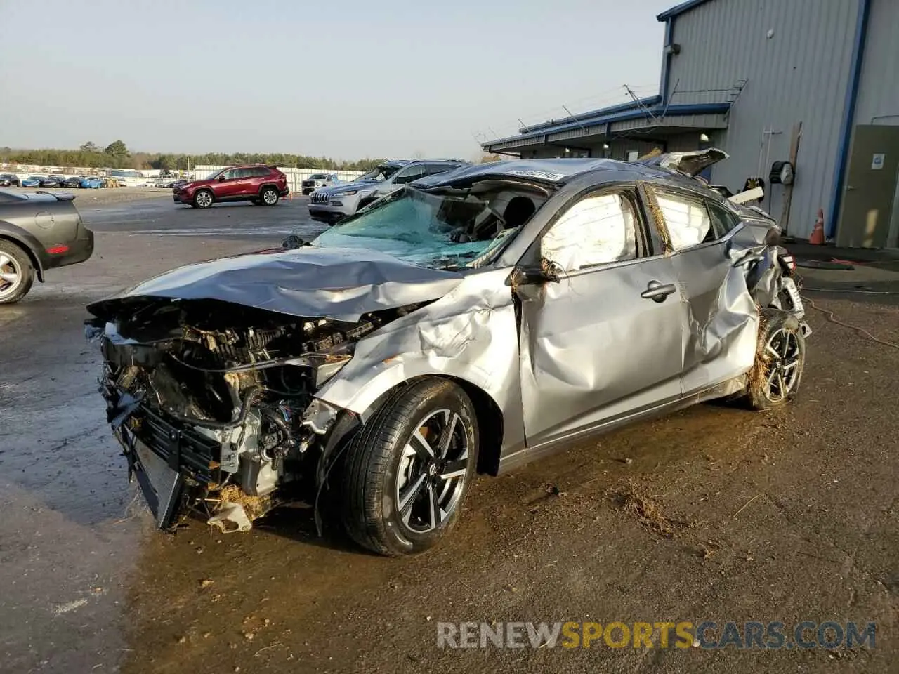 1 Photograph of a damaged car 3N1AB8CVXRY245785 NISSAN SENTRA 2024