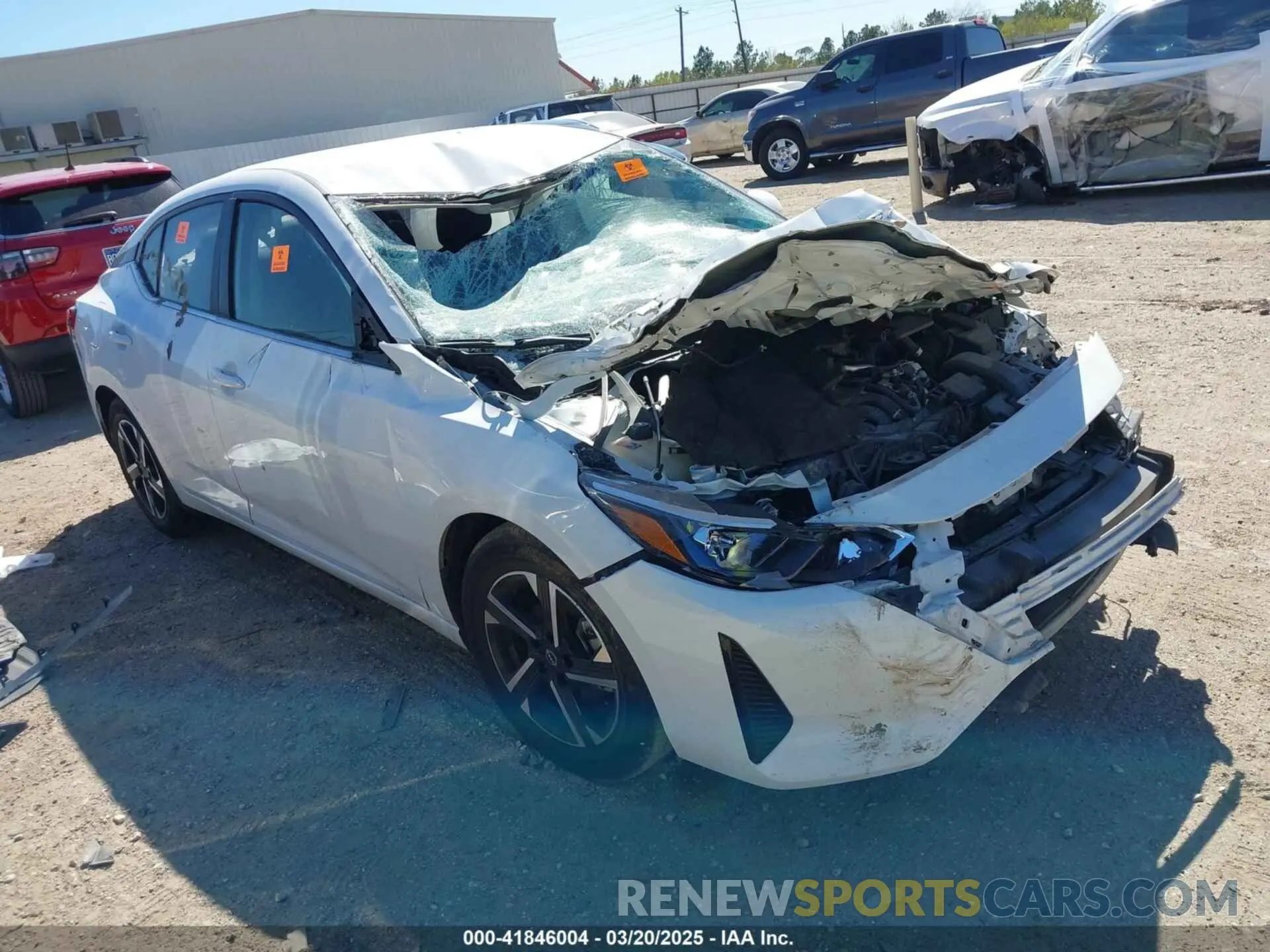 1 Photograph of a damaged car 3N1AB8CVXRY292458 NISSAN SENTRA 2024