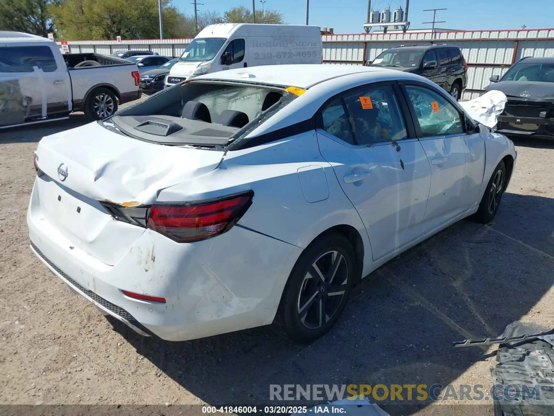 4 Photograph of a damaged car 3N1AB8CVXRY292458 NISSAN SENTRA 2024