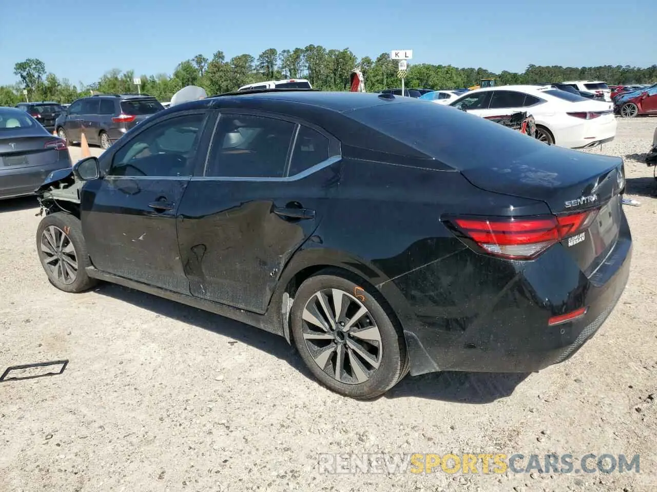 2 Photograph of a damaged car 3N1AB8CVXRY334336 NISSAN SENTRA 2024