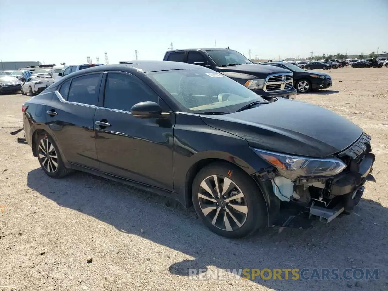 4 Photograph of a damaged car 3N1AB8CVXRY334336 NISSAN SENTRA 2024