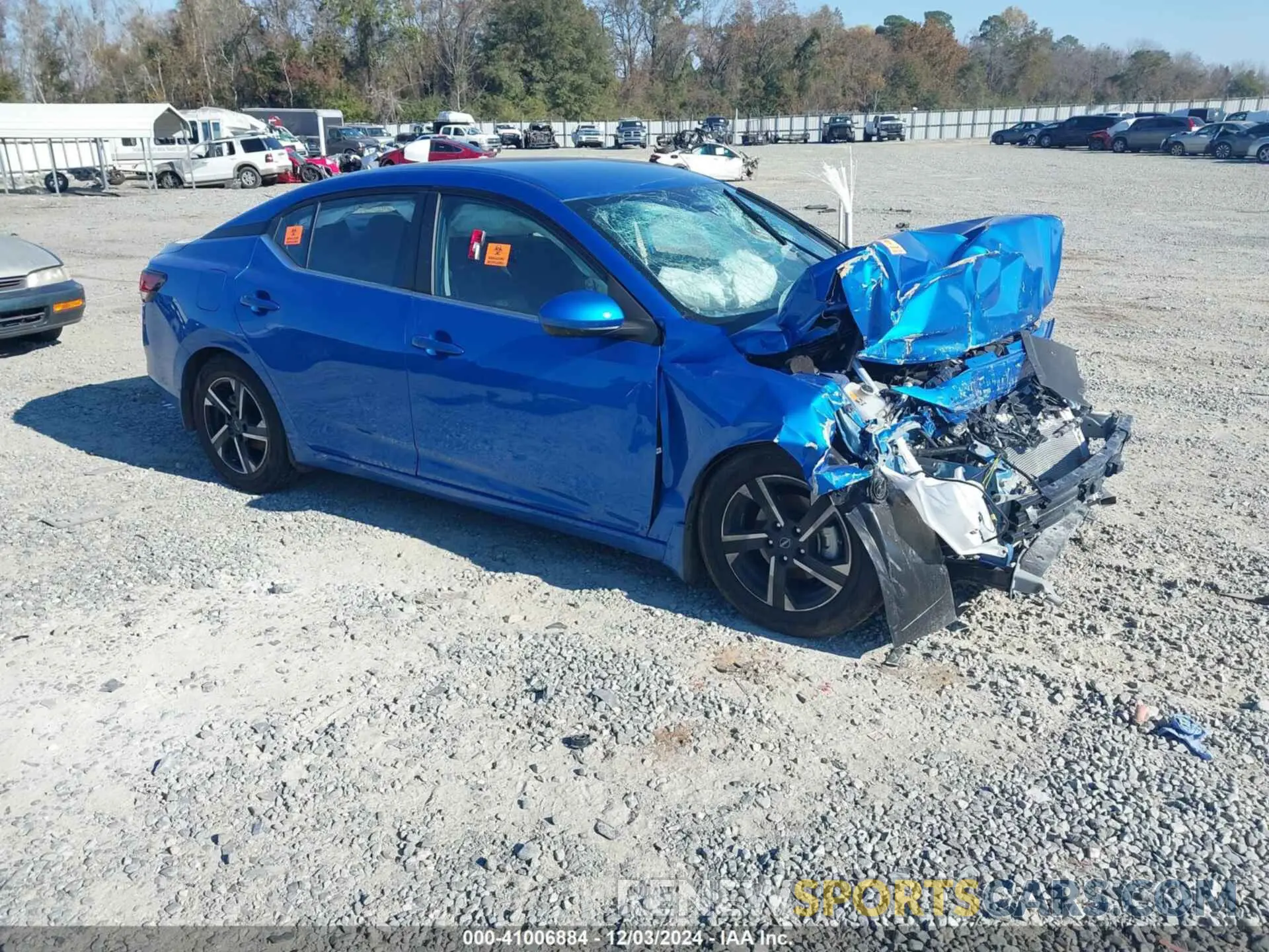 1 Photograph of a damaged car 3N1AB8CVXRY357325 NISSAN SENTRA 2024