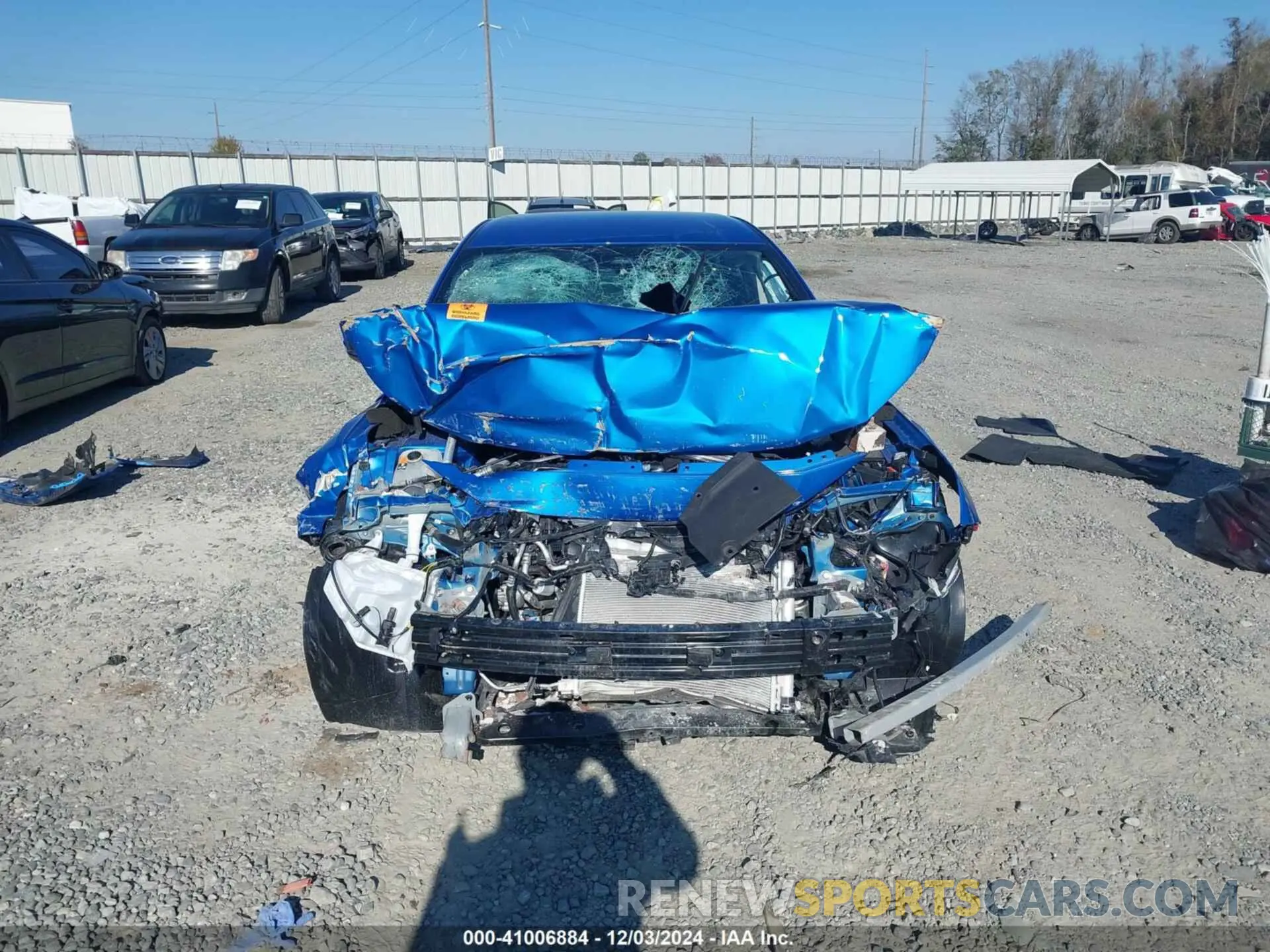 12 Photograph of a damaged car 3N1AB8CVXRY357325 NISSAN SENTRA 2024