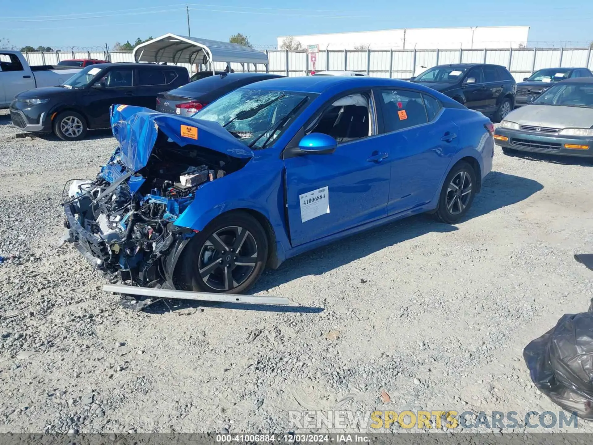 2 Photograph of a damaged car 3N1AB8CVXRY357325 NISSAN SENTRA 2024