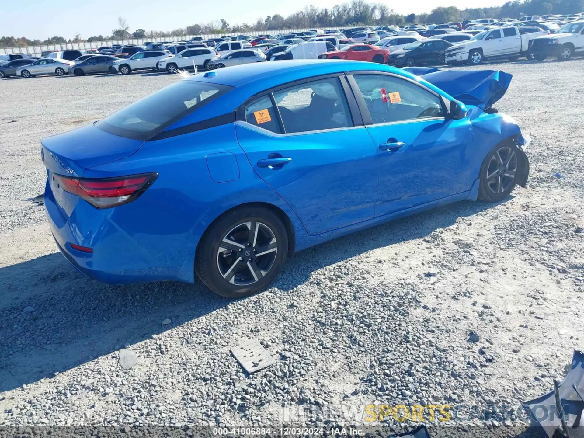 4 Photograph of a damaged car 3N1AB8CVXRY357325 NISSAN SENTRA 2024