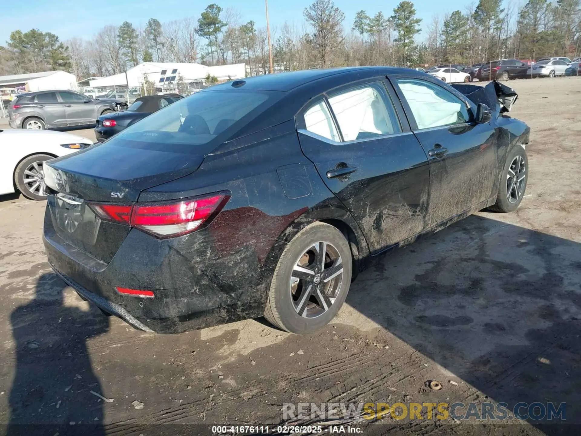 4 Photograph of a damaged car 3N1AB8CVXRY378448 NISSAN SENTRA 2024
