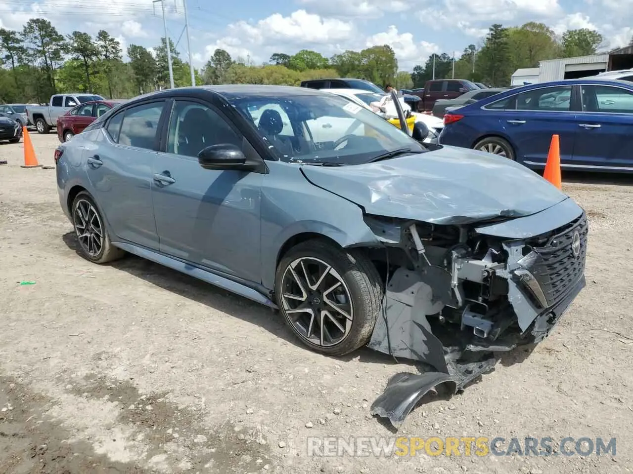 4 Фотография поврежденного автомобиля 3N1AB8DV0RY228976 NISSAN SENTRA 2024