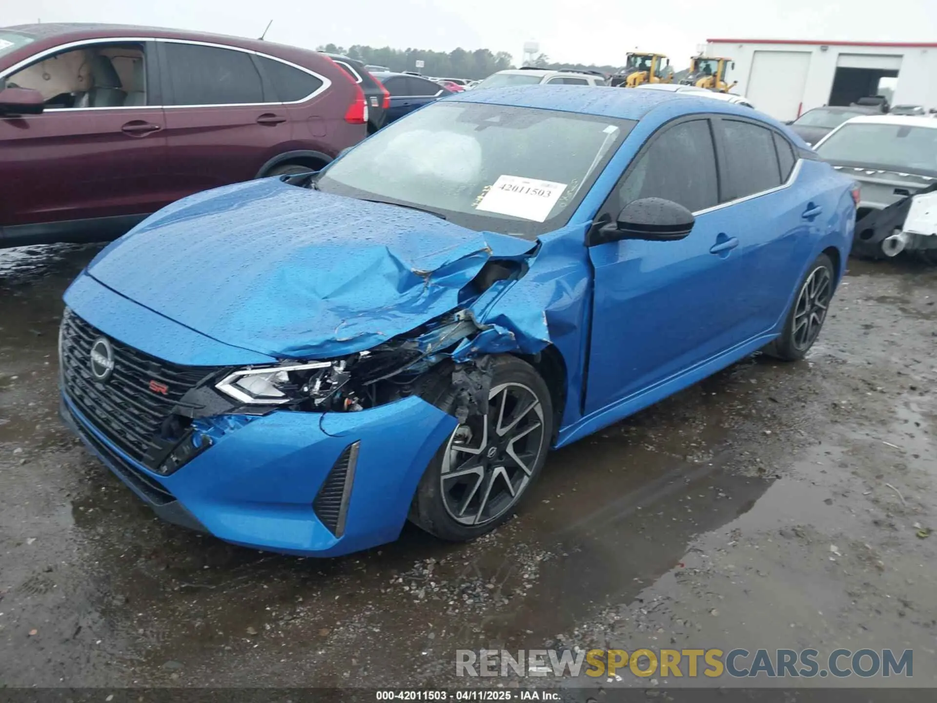 2 Photograph of a damaged car 3N1AB8DV0RY337745 NISSAN SENTRA 2024