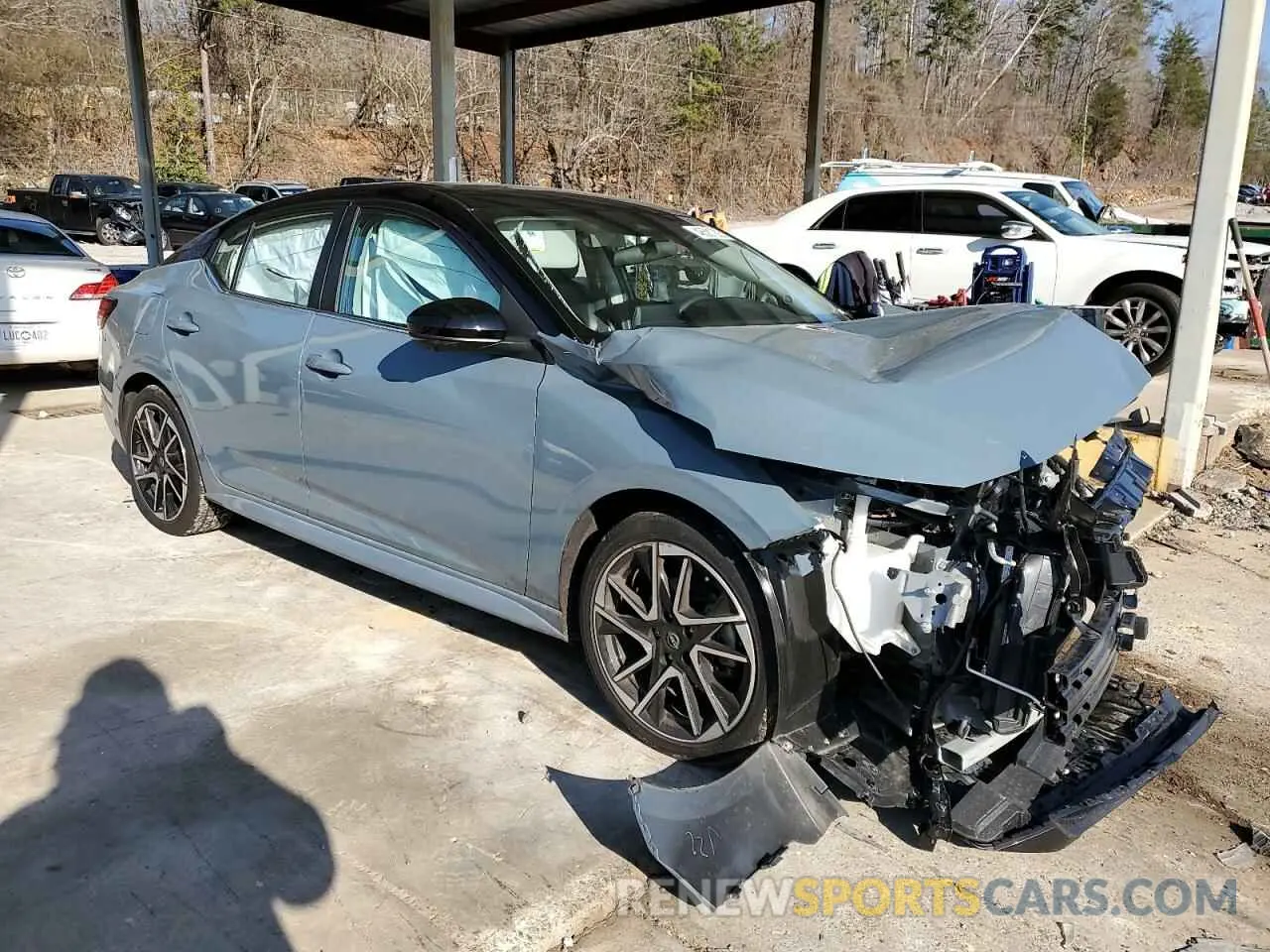 4 Photograph of a damaged car 3N1AB8DV0RY359471 NISSAN SENTRA 2024