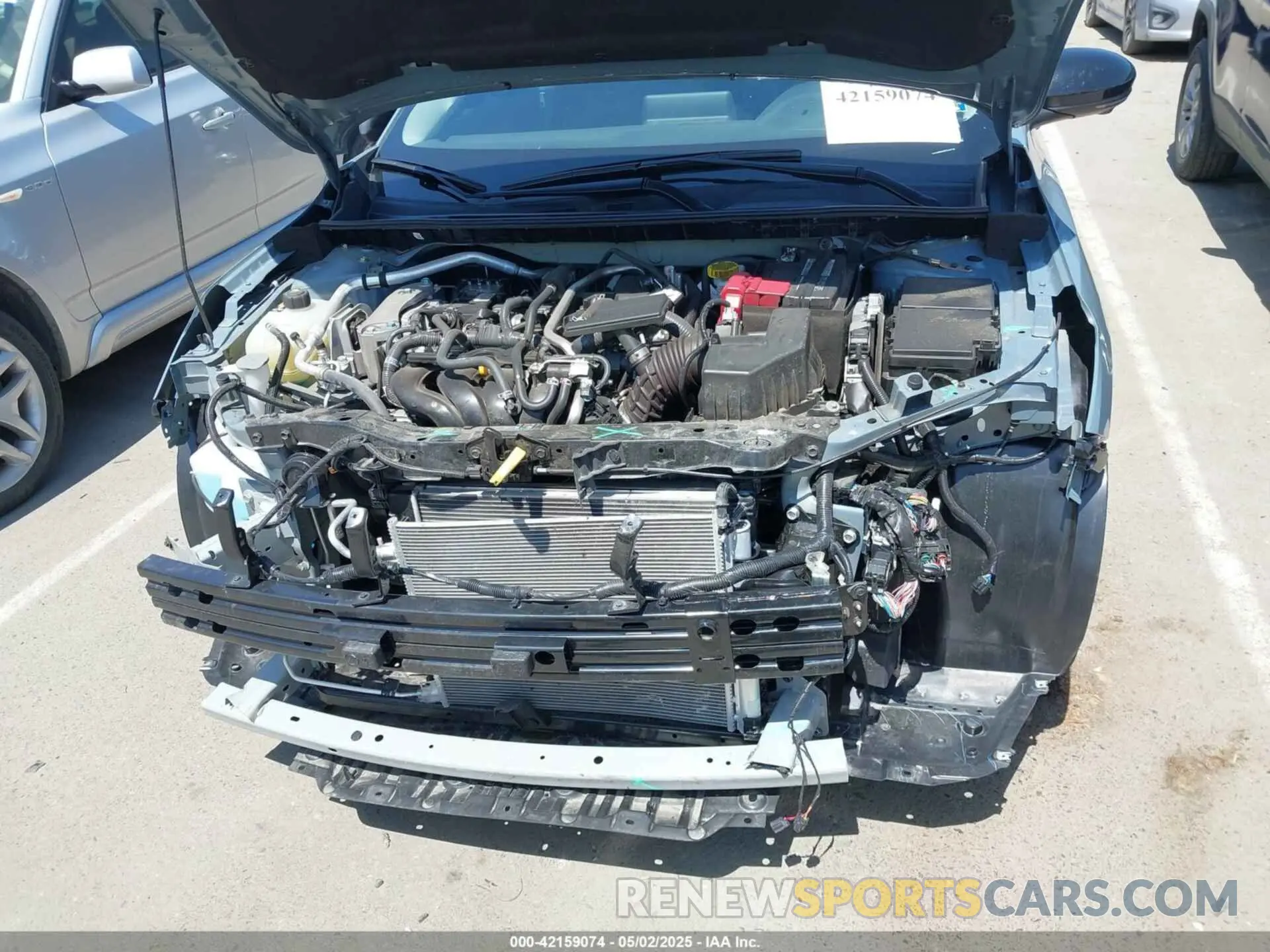 10 Photograph of a damaged car 3N1AB8DV0RY374116 NISSAN SENTRA 2024