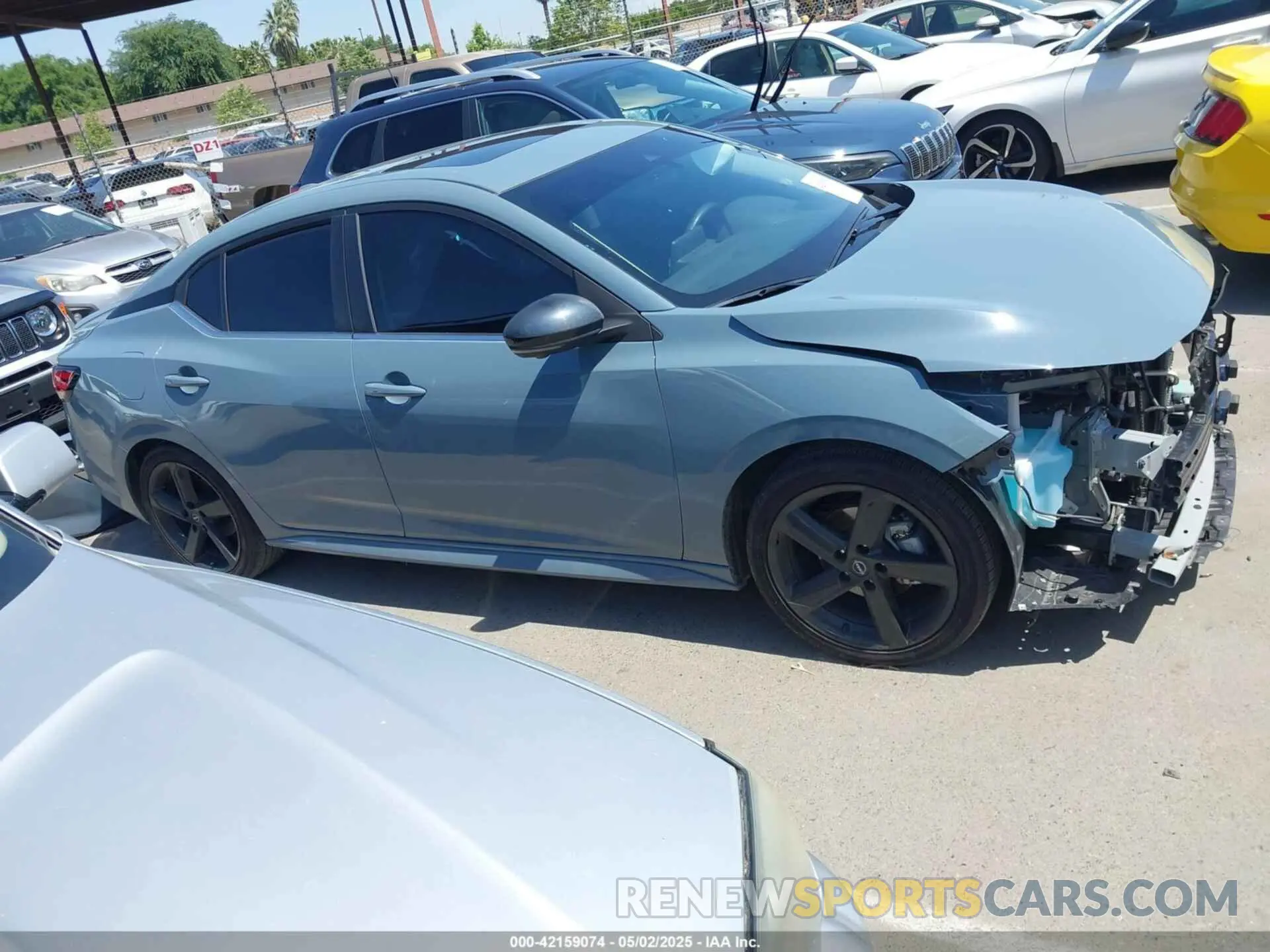 14 Photograph of a damaged car 3N1AB8DV0RY374116 NISSAN SENTRA 2024