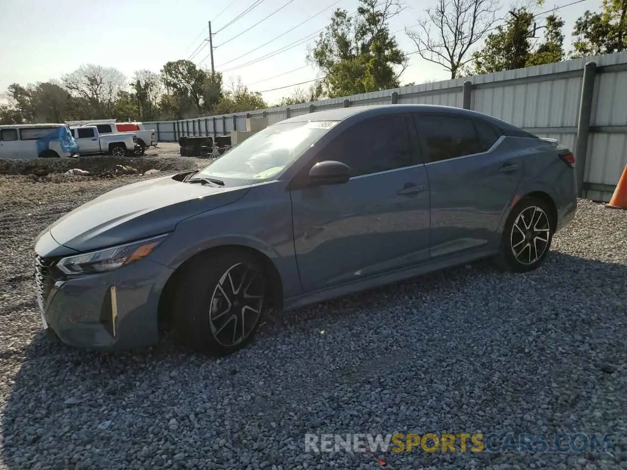 1 Photograph of a damaged car 3N1AB8DV0RY377081 NISSAN SENTRA 2024