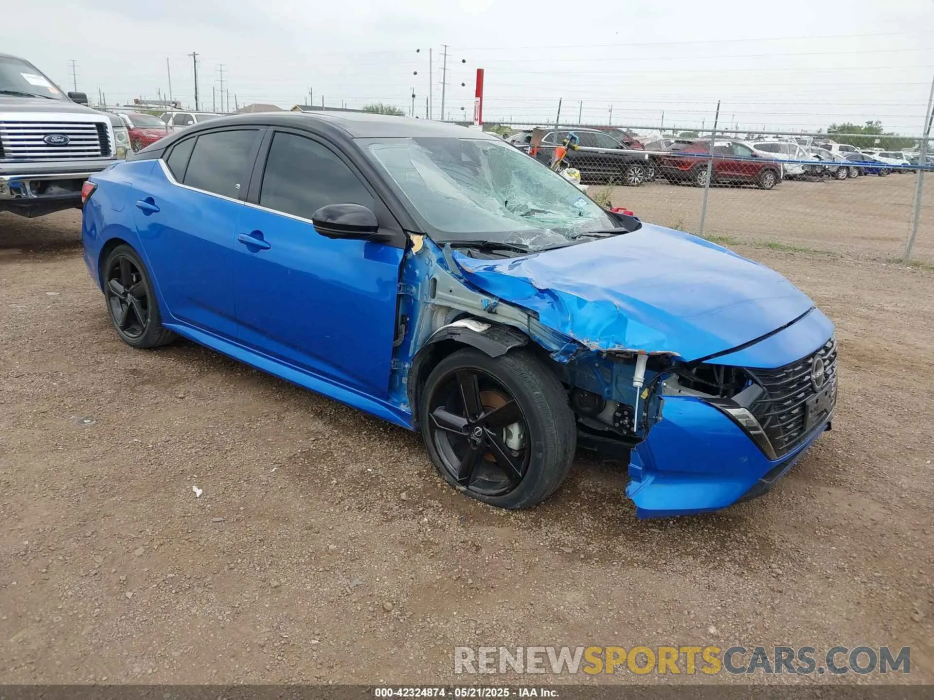 1 Photograph of a damaged car 3N1AB8DV1RY228811 NISSAN SENTRA 2024