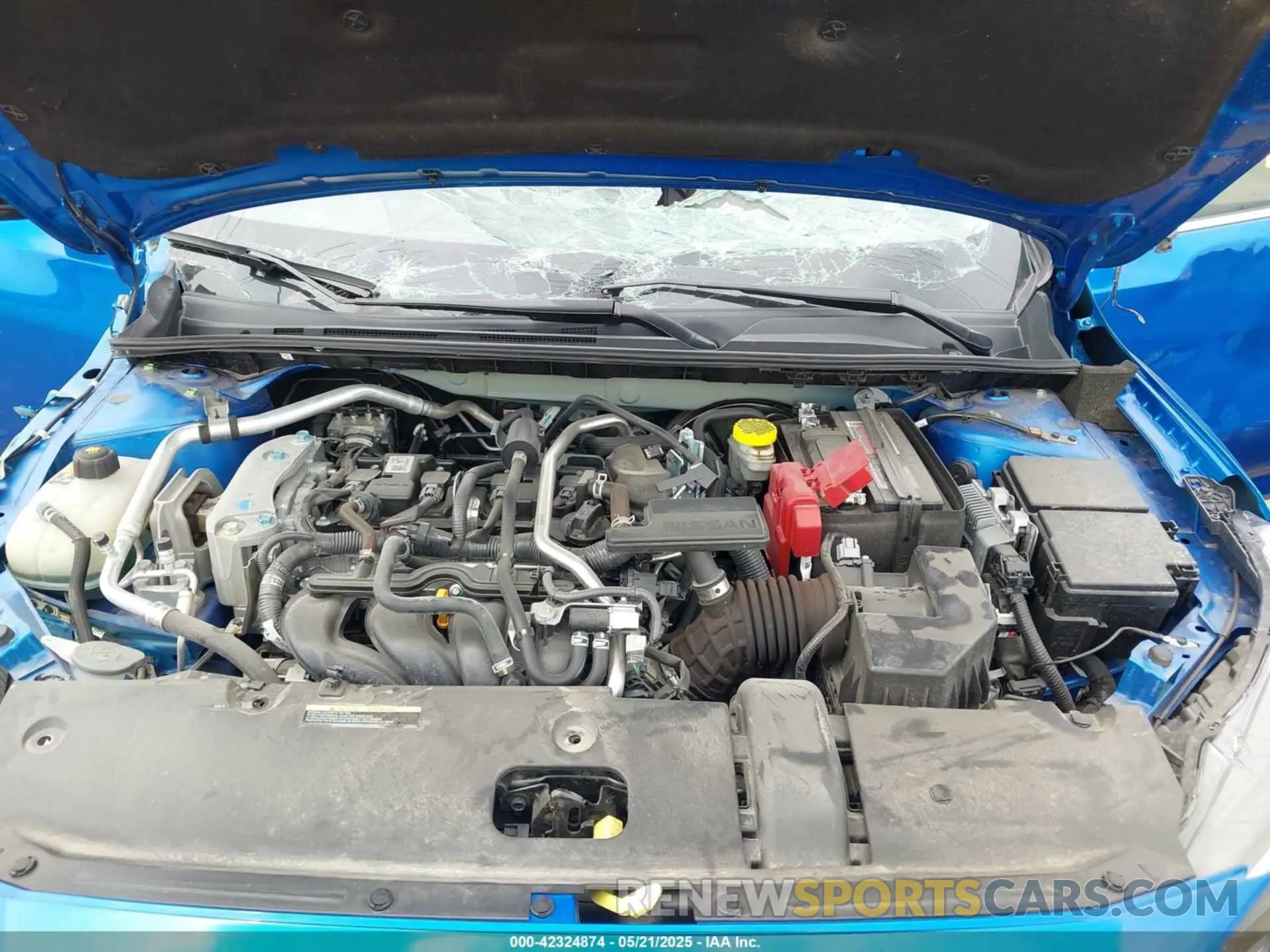 10 Photograph of a damaged car 3N1AB8DV1RY228811 NISSAN SENTRA 2024