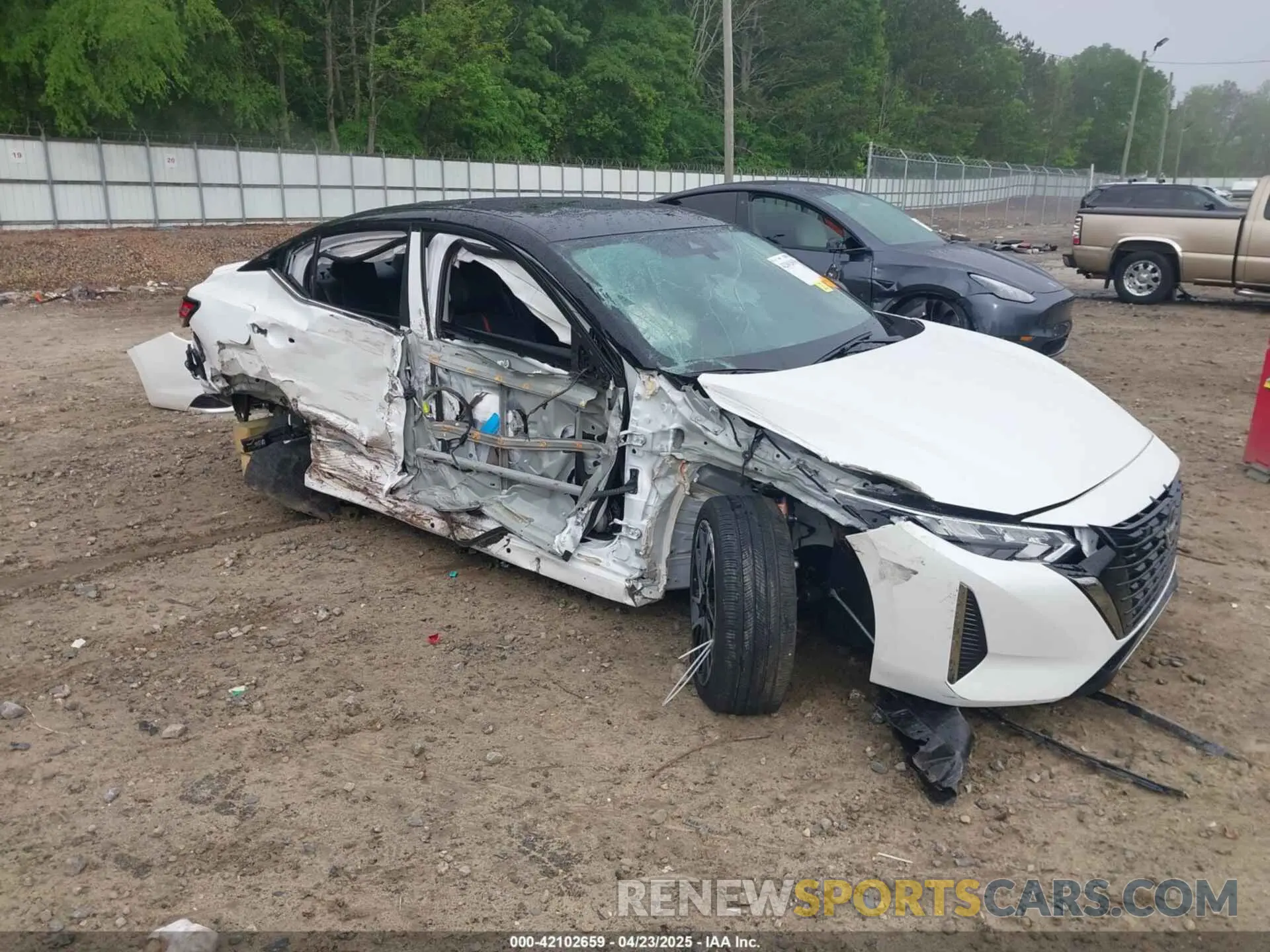 1 Фотография поврежденного автомобиля 3N1AB8DV1RY305774 NISSAN SENTRA 2024