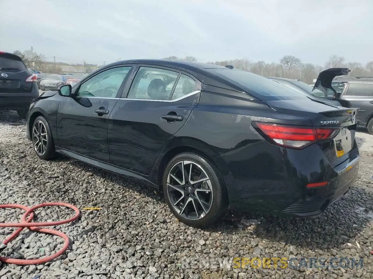 2 Photograph of a damaged car 3N1AB8DV2RY361142 NISSAN SENTRA 2024