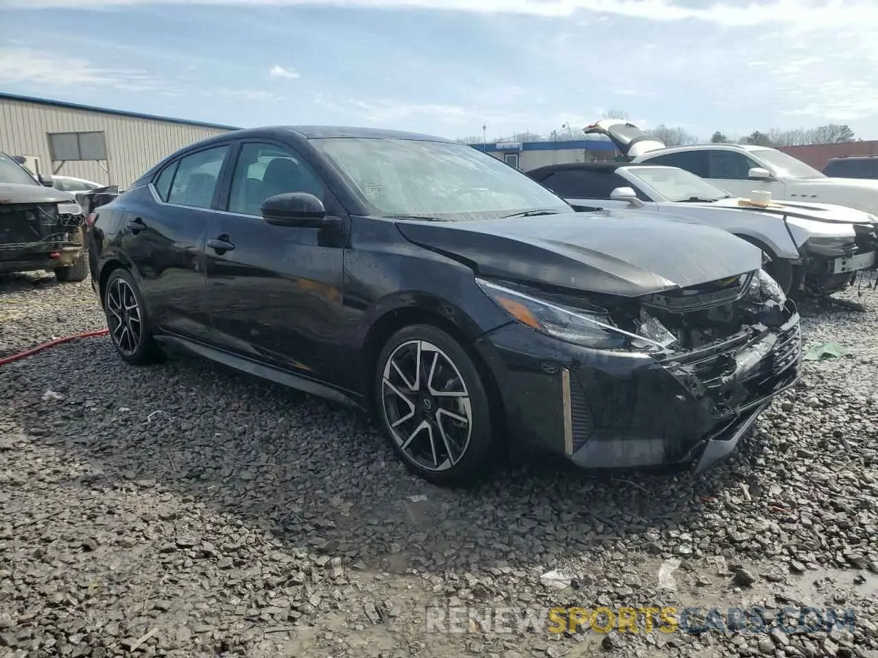 4 Photograph of a damaged car 3N1AB8DV2RY361142 NISSAN SENTRA 2024