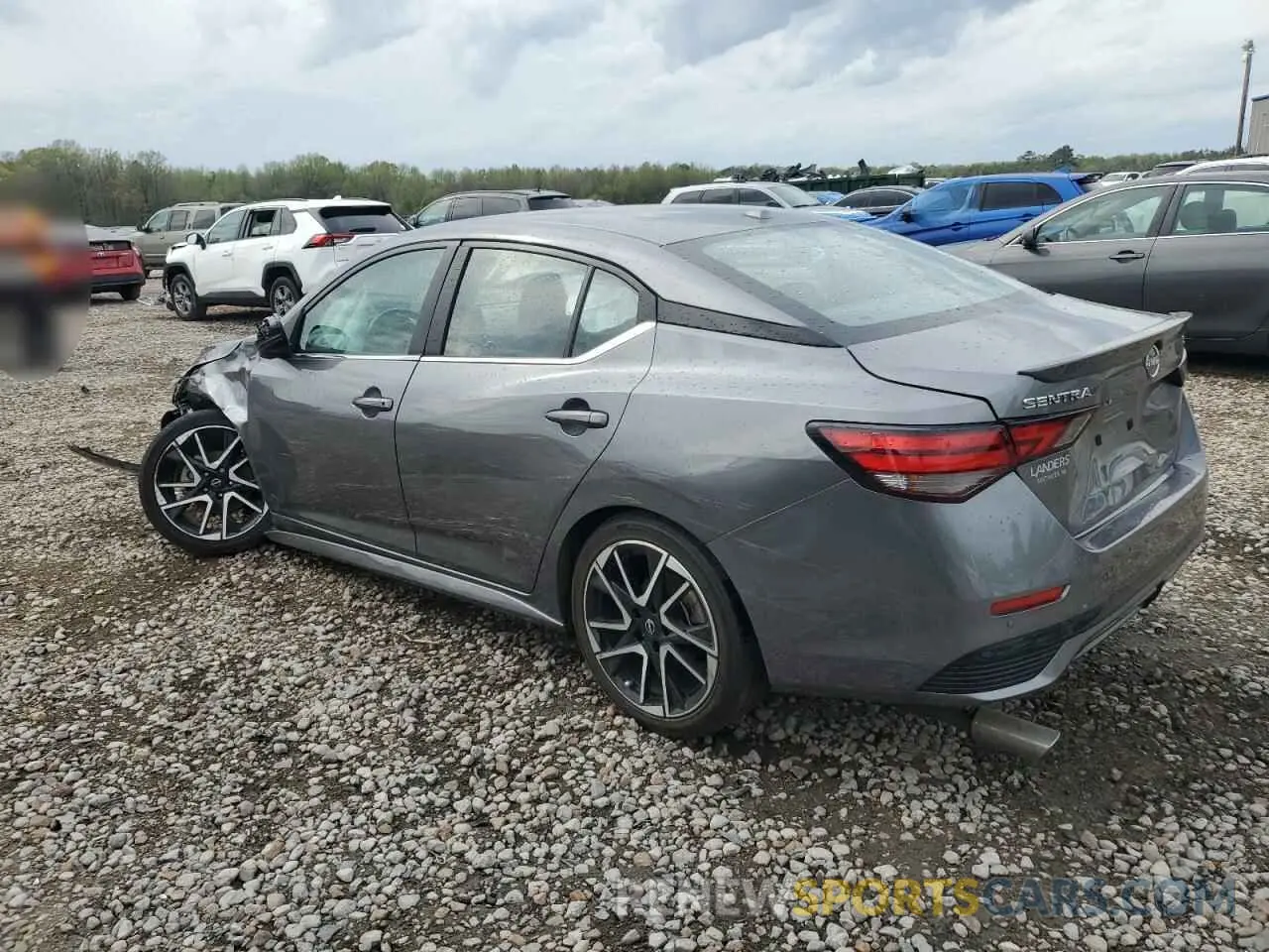 2 Photograph of a damaged car 3N1AB8DV3RY278111 NISSAN SENTRA 2024