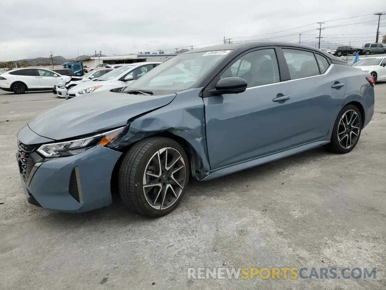 1 Photograph of a damaged car 3N1AB8DV3RY279968 NISSAN SENTRA 2024