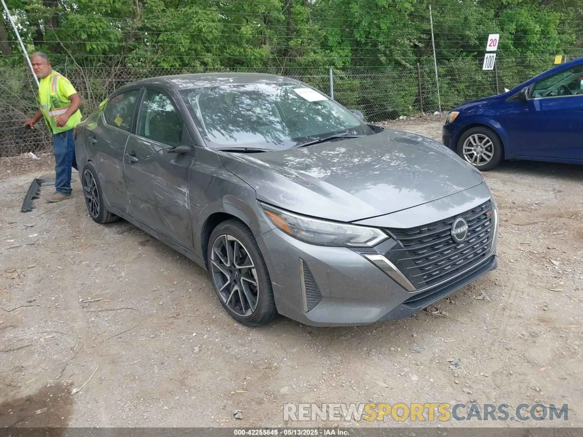 1 Photograph of a damaged car 3N1AB8DV3RY286936 NISSAN SENTRA 2024