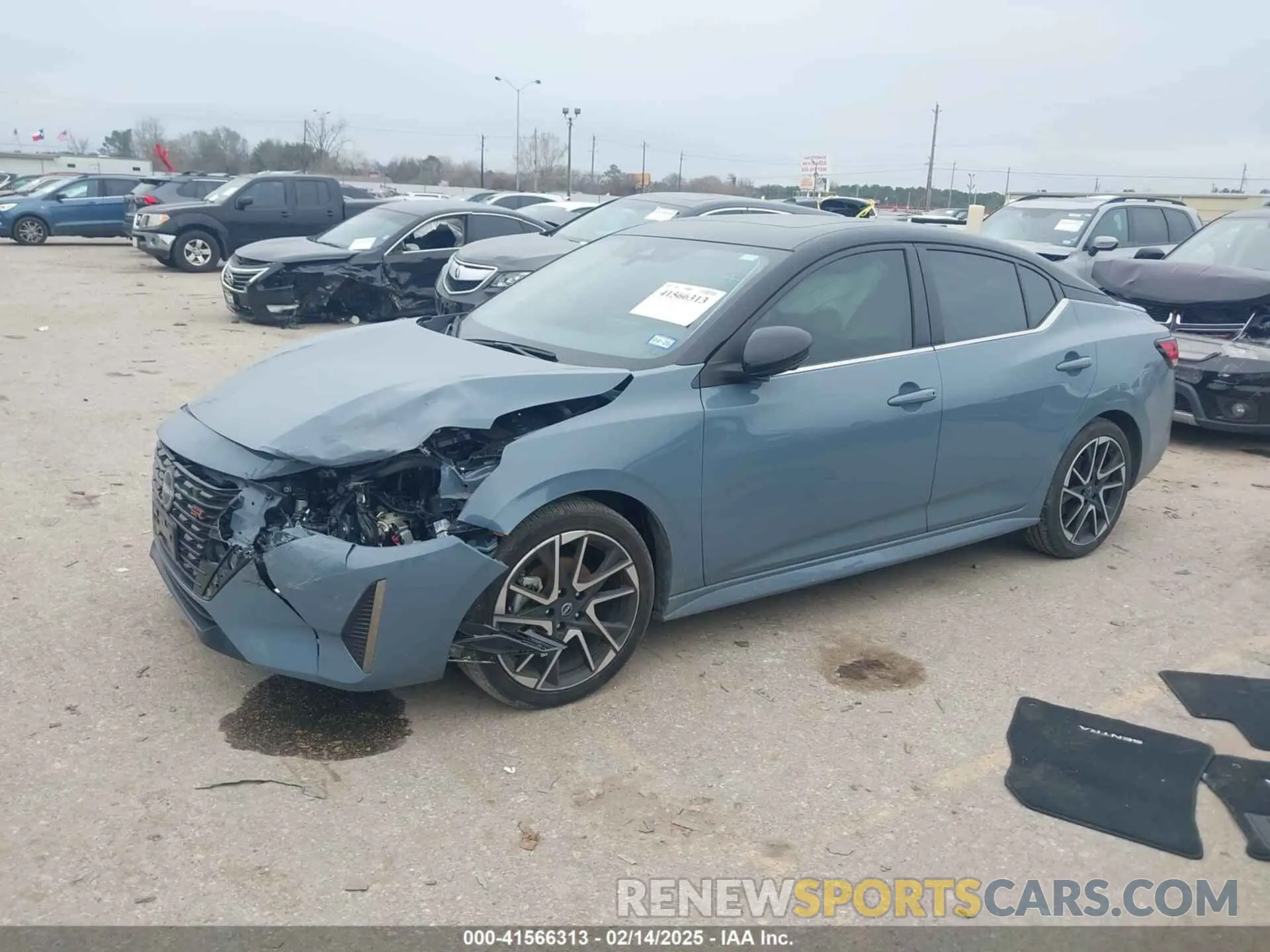 2 Фотография поврежденного автомобиля 3N1AB8DV4RY288095 NISSAN SENTRA 2024