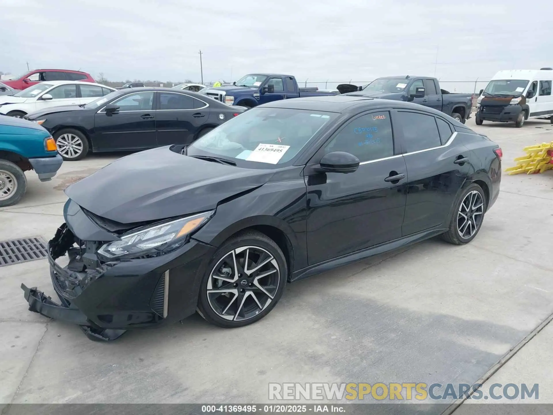 2 Photograph of a damaged car 3N1AB8DV4RY377780 NISSAN SENTRA 2024