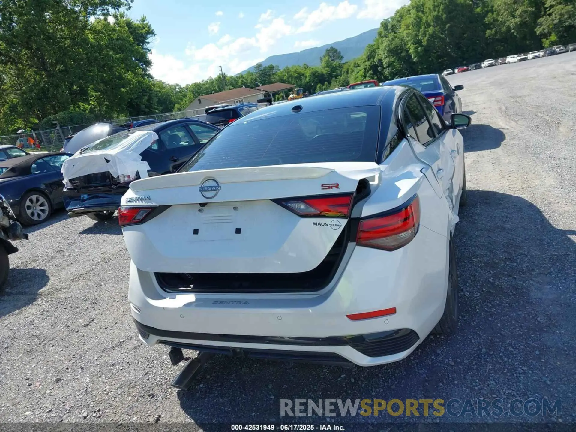 17 Photograph of a damaged car 3N1AB8DV5RY206567 NISSAN SENTRA 2024