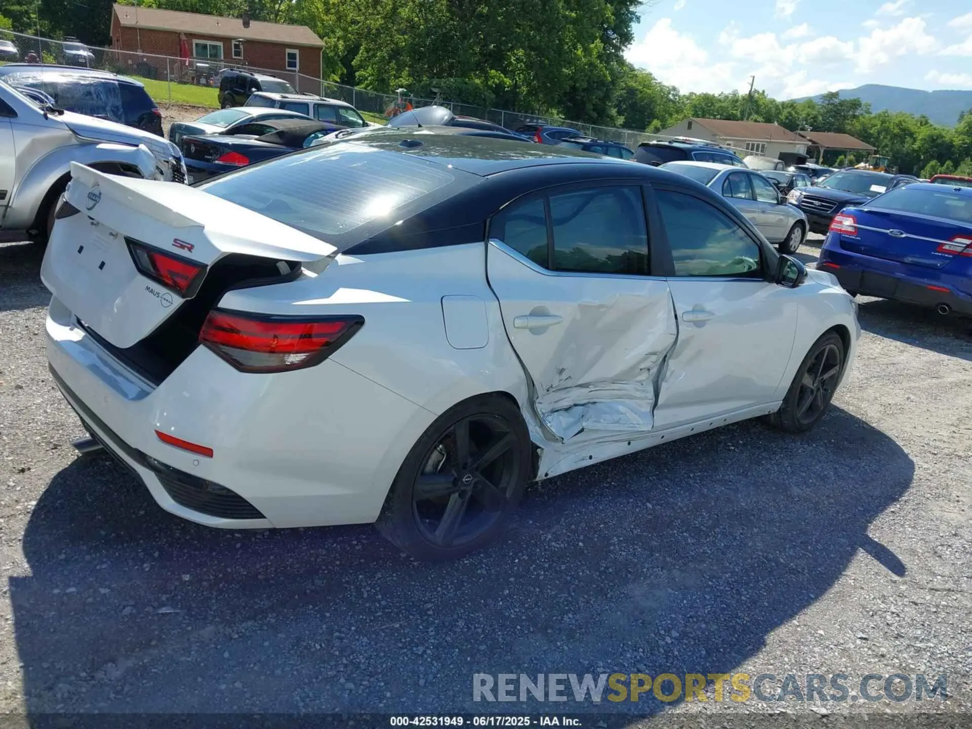 4 Photograph of a damaged car 3N1AB8DV5RY206567 NISSAN SENTRA 2024