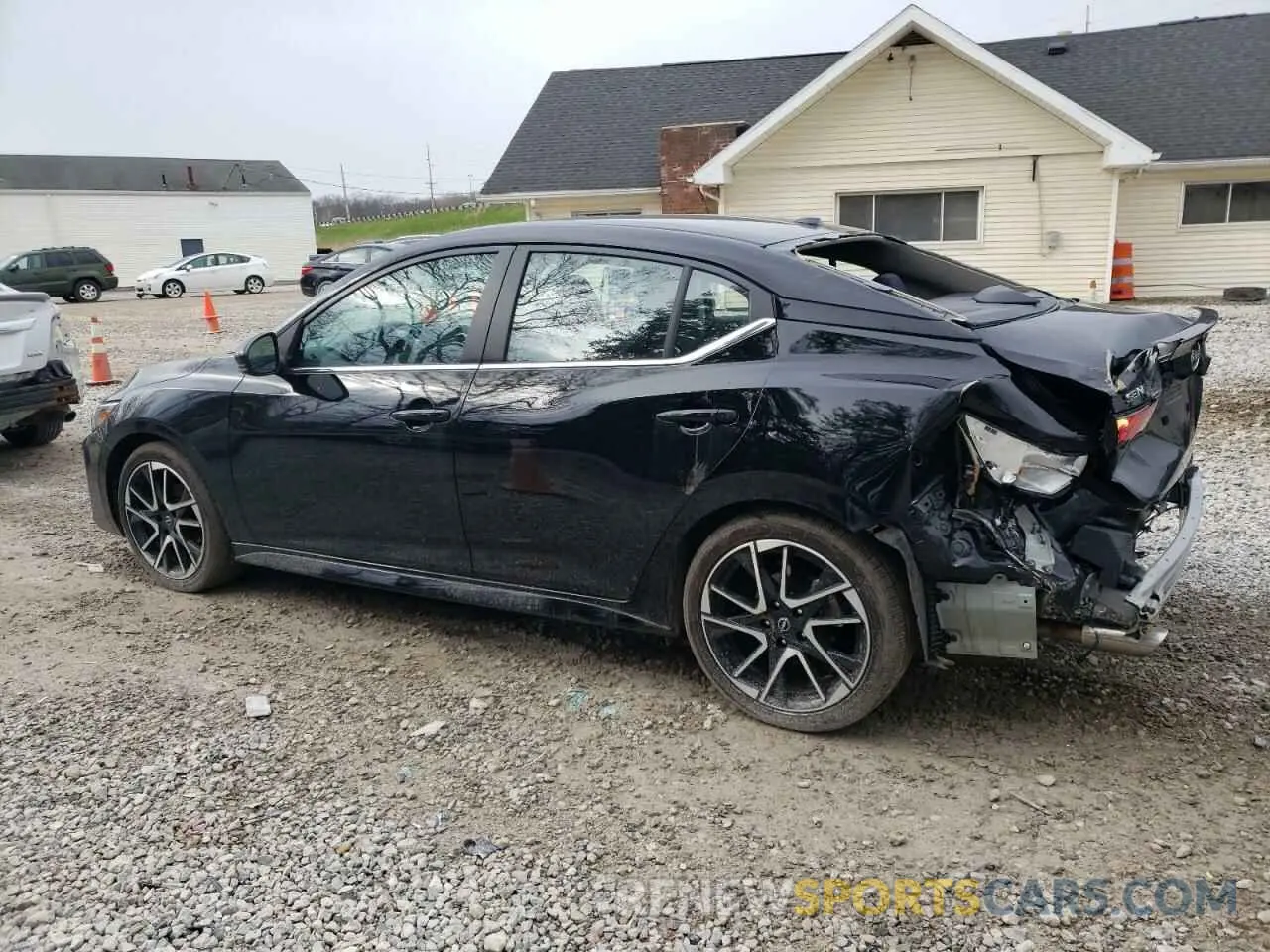 2 Photograph of a damaged car 3N1AB8DV5RY296772 NISSAN SENTRA 2024