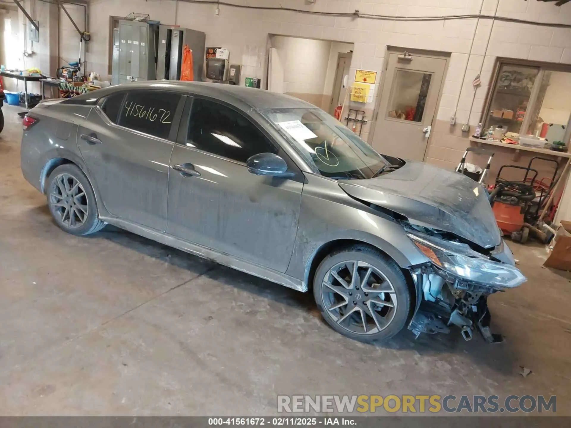 1 Photograph of a damaged car 3N1AB8DV5RY328104 NISSAN SENTRA 2024