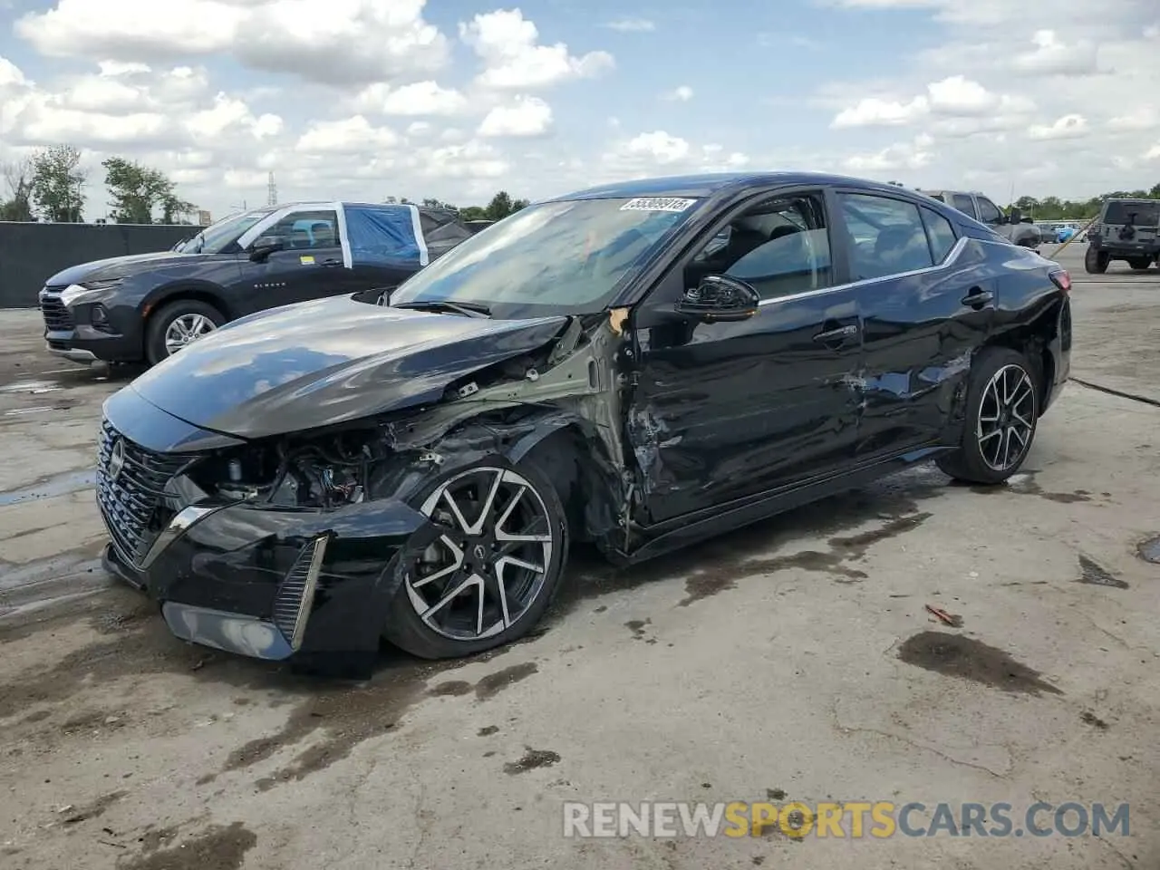 1 Фотография поврежденного автомобиля 3N1AB8DV5RY335778 NISSAN SENTRA 2024