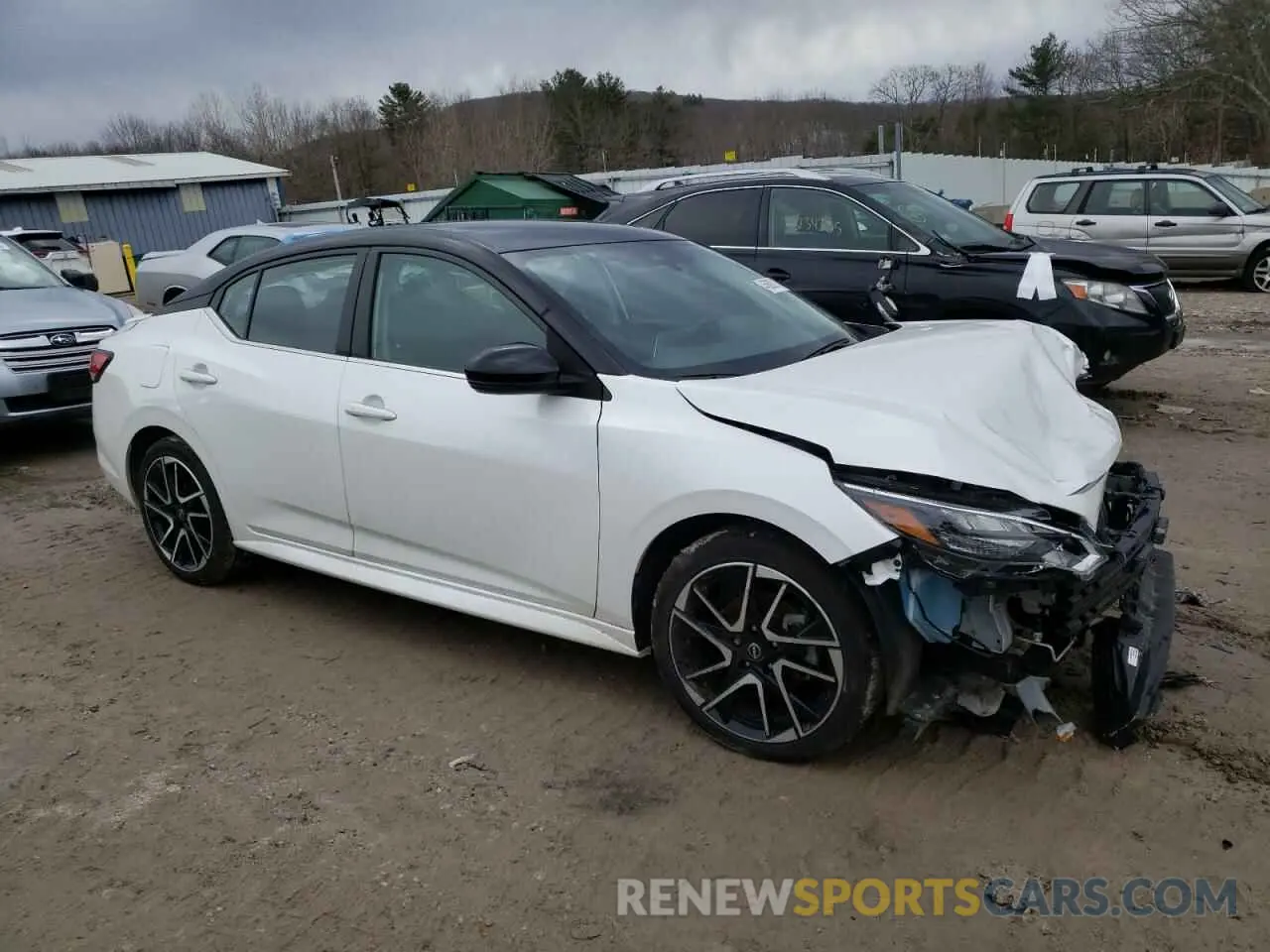 4 Photograph of a damaged car 3N1AB8DV6RY248195 NISSAN SENTRA 2024