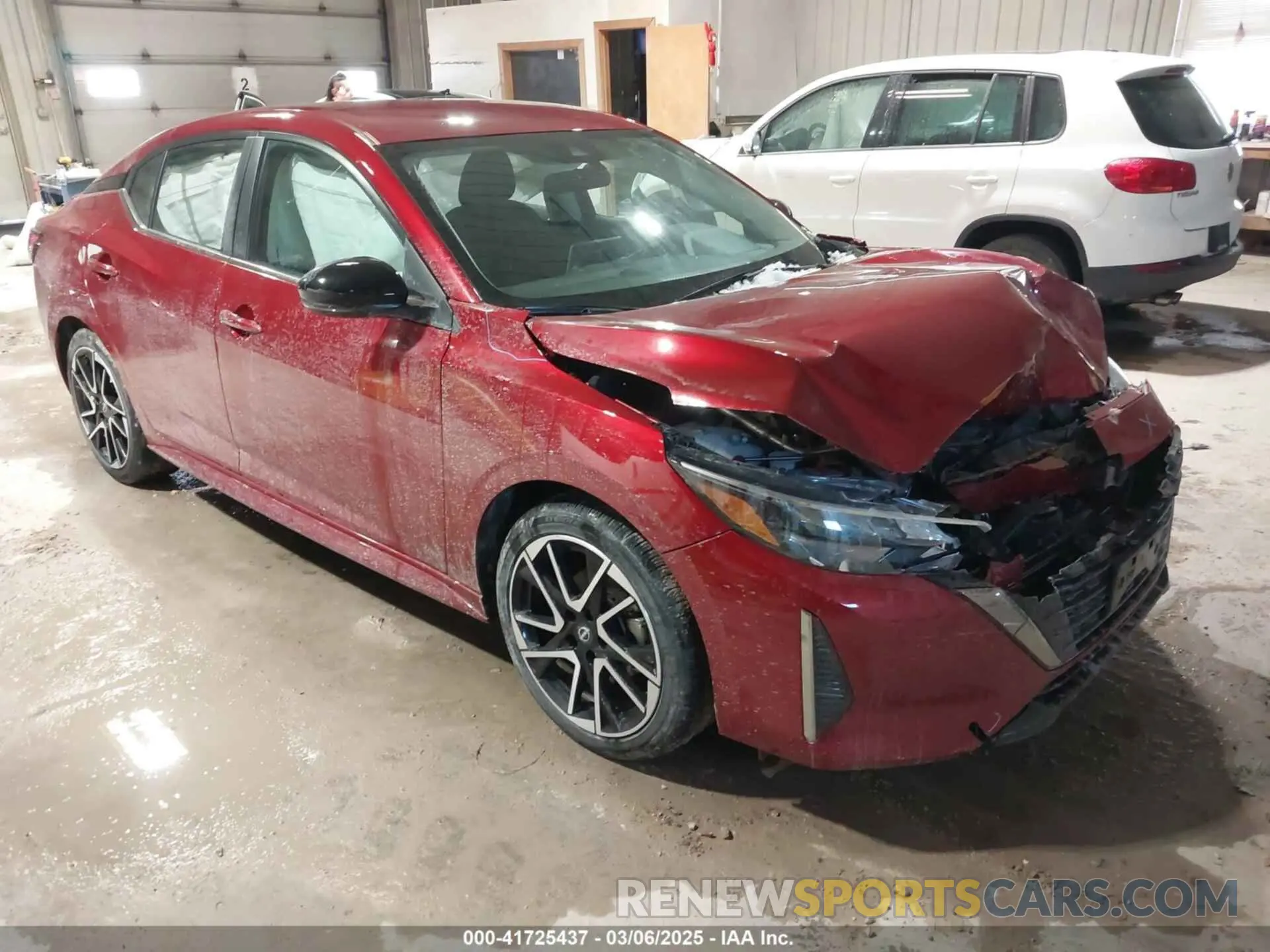 1 Photograph of a damaged car 3N1AB8DV6RY334008 NISSAN SENTRA 2024