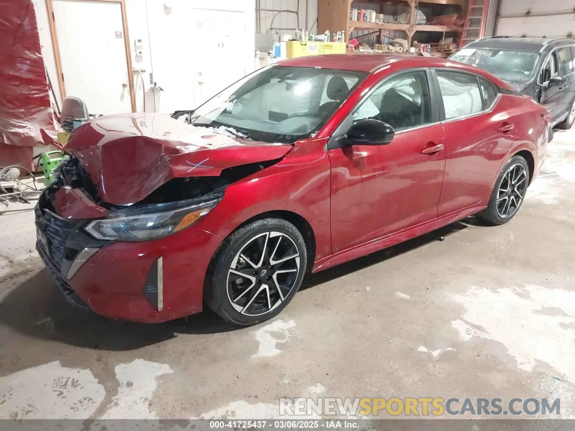 2 Photograph of a damaged car 3N1AB8DV6RY334008 NISSAN SENTRA 2024