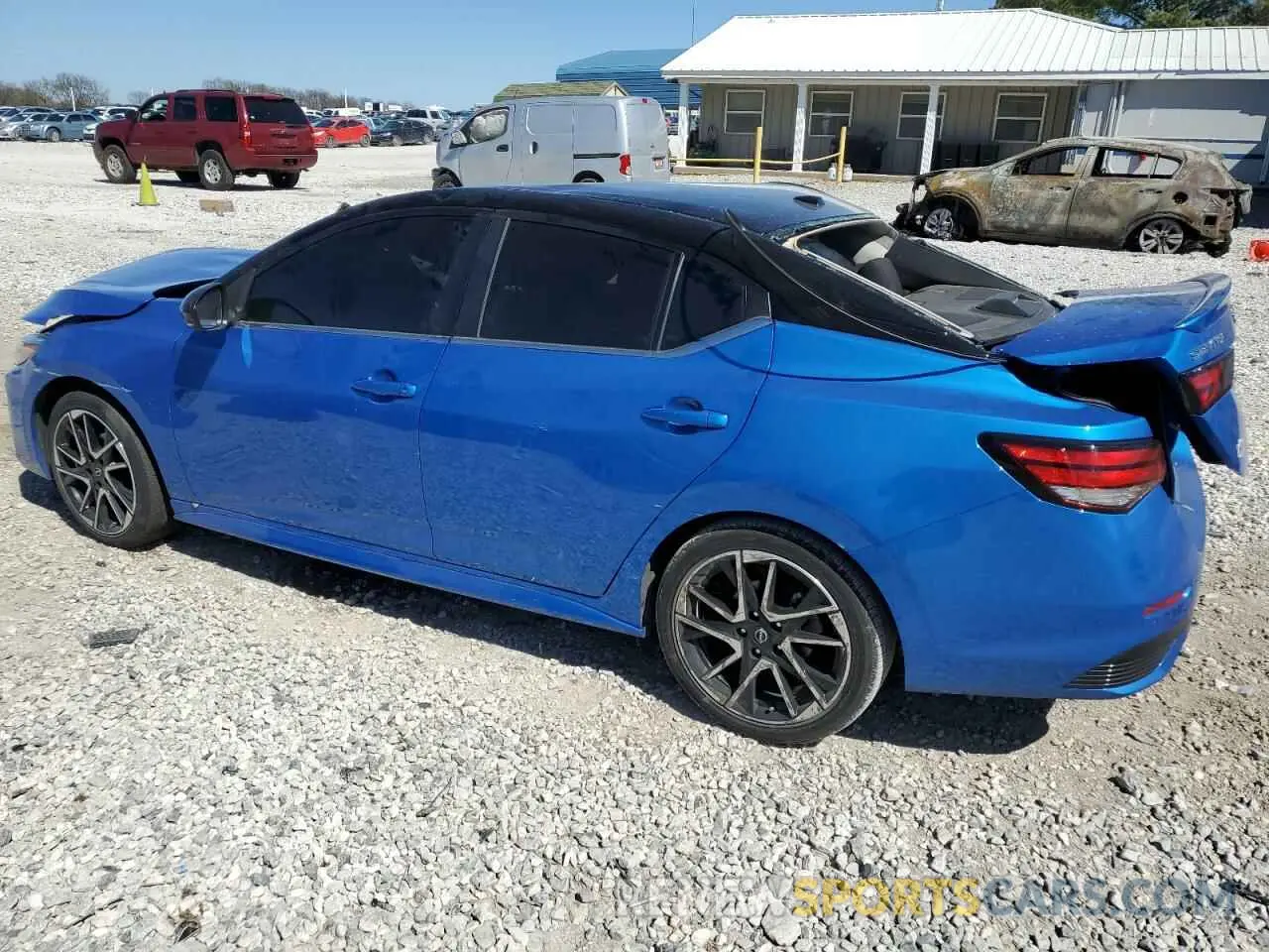 2 Photograph of a damaged car 3N1AB8DV7RY209874 NISSAN SENTRA 2024