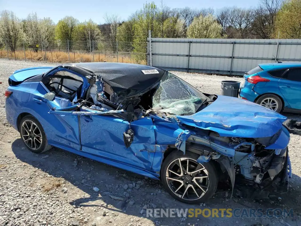 4 Photograph of a damaged car 3N1AB8DV7RY209874 NISSAN SENTRA 2024