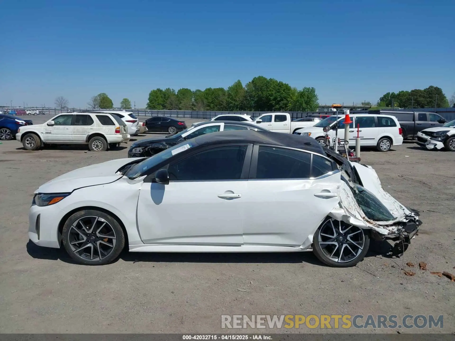15 Photograph of a damaged car 3N1AB8DV7RY361640 NISSAN SENTRA 2024