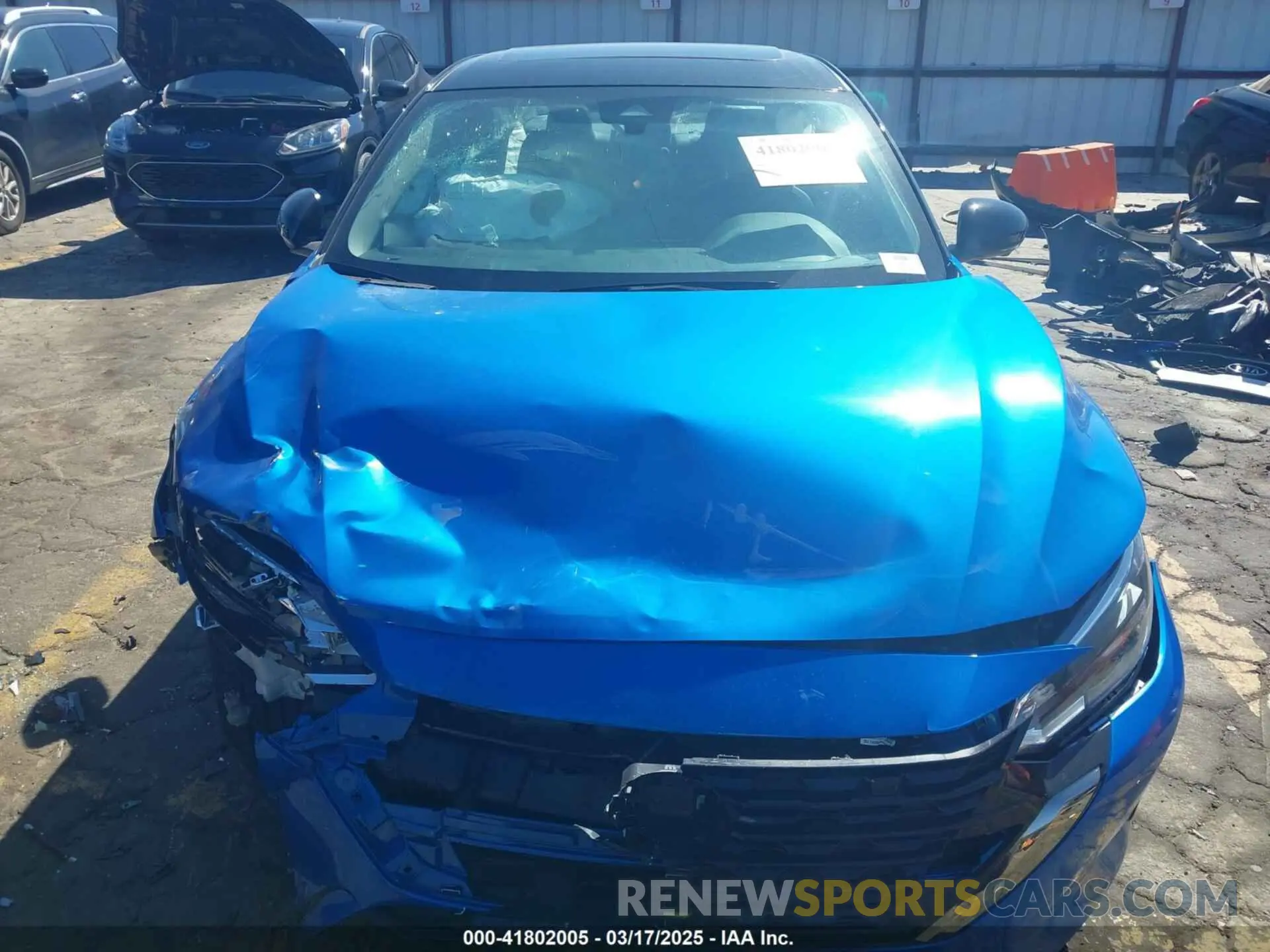 12 Photograph of a damaged car 3N1AB8DV7RY373917 NISSAN SENTRA 2024