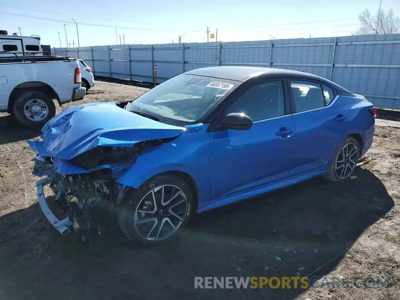 1 Photograph of a damaged car 3N1AB8DV7RY375277 NISSAN SENTRA 2024