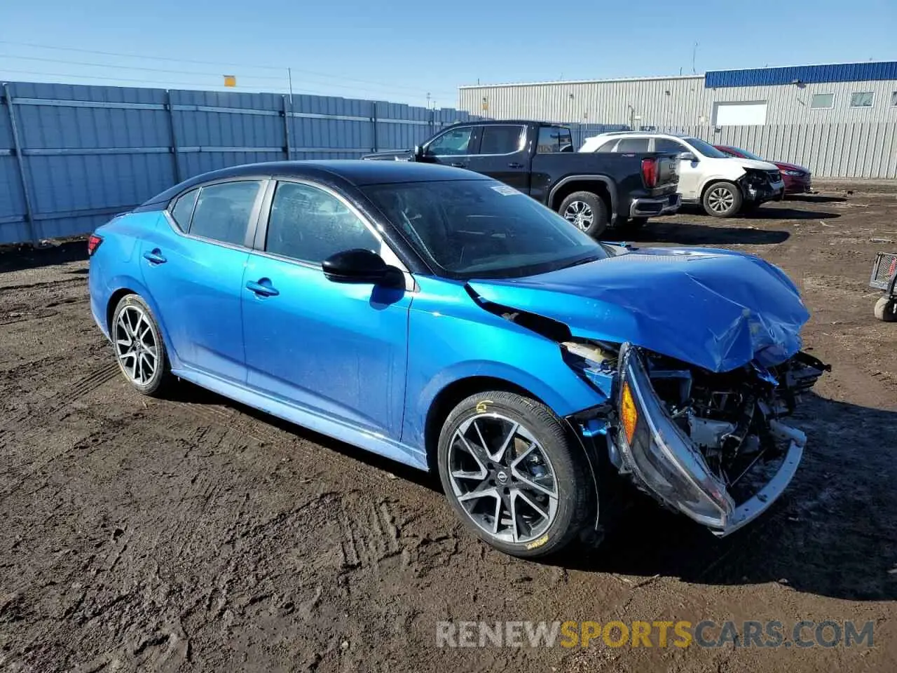 4 Photograph of a damaged car 3N1AB8DV7RY375277 NISSAN SENTRA 2024